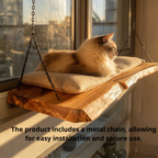 Cat Perch Wall Mouted, Wood Cat Shelf Pet Furniture