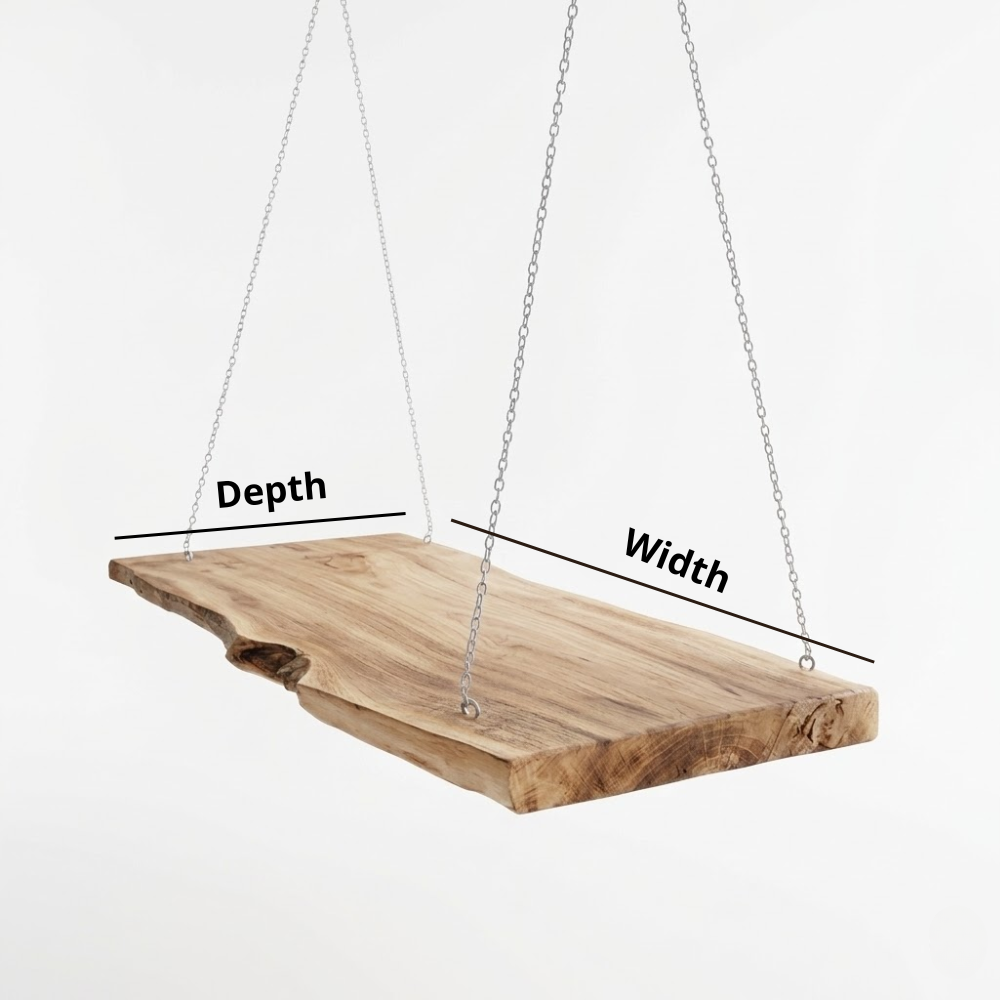 Live Edge Cat Perch, Handmade Natural Wood Cat Furniture, Rustic Cat Wall Bed Secondary image