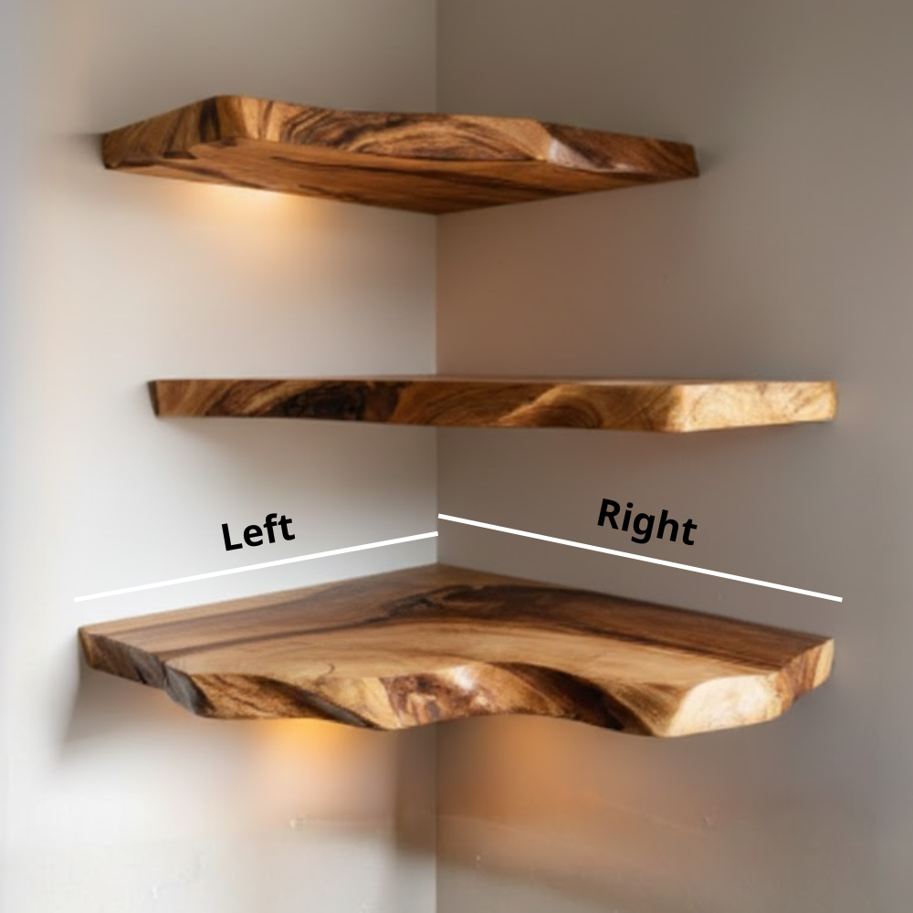 Cat Corner Floating Shelf, Wood Wall Mounted Cat Shelf Decor Secondary image