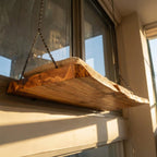 Cat Perch Wall Mouted, Wood Cat Shelf Pet Furniture