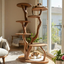 Wood Cat Tree Tower, Large Cat, Home Decor