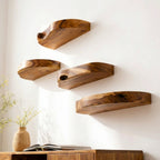 Floating Cat Shelf, Luxury Solid Wood Cat Wall Furniture
