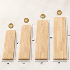 Natural Solid Wood Butcher Block Countertop – DIY Kitchen Counter, Desk & Workbench Top